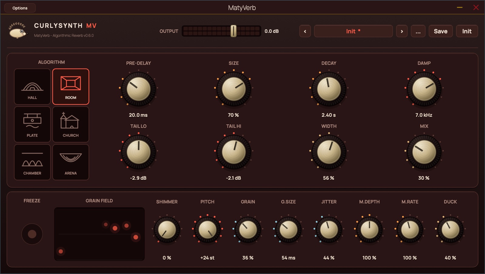 MatyVerb — user interface